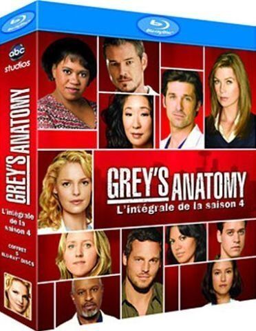 Ellen Pompeo - Grey's Anatomy , saison 4 [Blu-ray] [FR Import] - Preis vom 09.10.2026 07:28:09 h