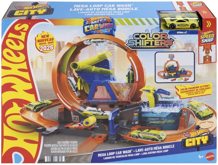 Hot Wheels City Mega Loop Autowaschanlage