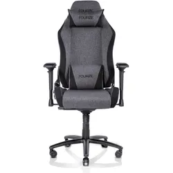 Fourze Cloud - Dark Grey, Gaming Stuhl, Schwarz