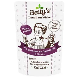 Bettys Landhausküche Känguru pur | 12x 100g Nassfutter