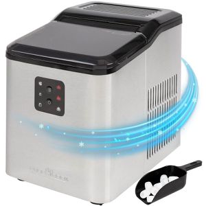 Proficook Eiswürfelmaschine PC-EWB 1253, Edelstahl, 9 Eiswürfel in 10 Min., selbstreinigend, 1,5 Liter