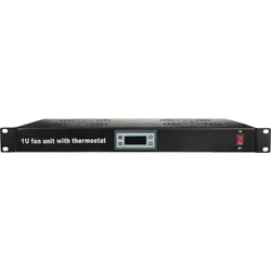 Showgear 4-way, 1U Fan Unit Temperature Controlled Für 19""-Rack oder Schrank