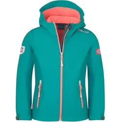 TROLLKIDS Girls Trollfjord Jacket, Größe 104 in Grün Grün