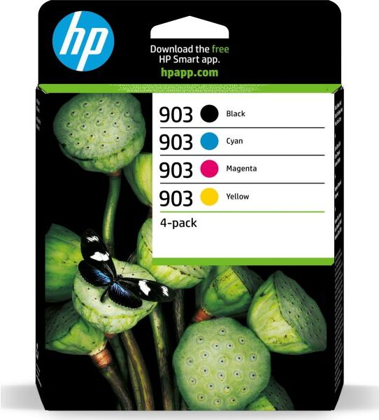 HP No 903 6zc73ae Cmyk Blækpatron, Sampak