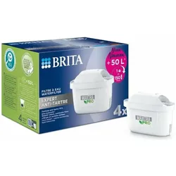 Brita Filter für Karaffe Maxtra Pro Expert (4 Stück), Wasserfilter, Weiss