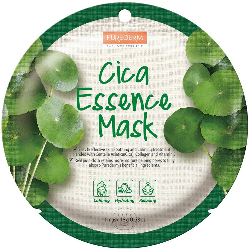 PUREDERM Cica Essence Mask 18g