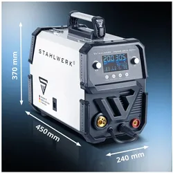 Stahlwerk, Schweissgerät, Schweissgerät MIG MAG 200 ST Digital IGBT (Inverterschweissgerät)