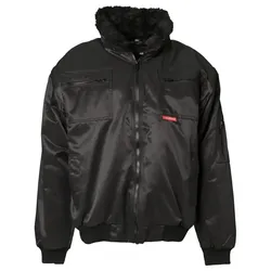 Winter-Comfort Jacke "GLETSCHER" Outdoor - 3XL - schwarz