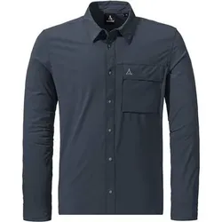 SCHÖFFEL Herren Hemd Shirt Style Dunajec MNS, Größe 58 in Blau Blau