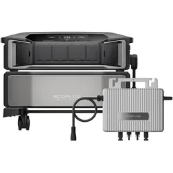 EcoFlow DELTA Pro Ultra Powerstation - 0 % MwSt. (Nur Deutschland) DELTA Pro Ultra + STREAM Mikro-Wechselrichter 800 W
