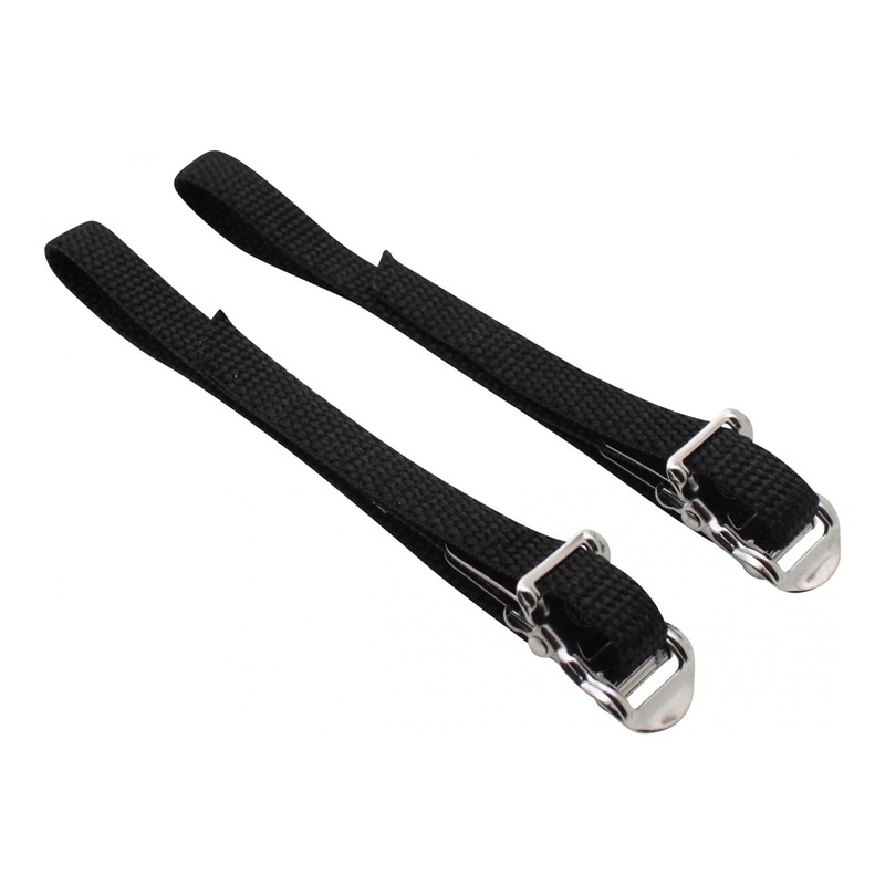 Ultime Bike Courroie pour cale pied en nylon noir (paire)