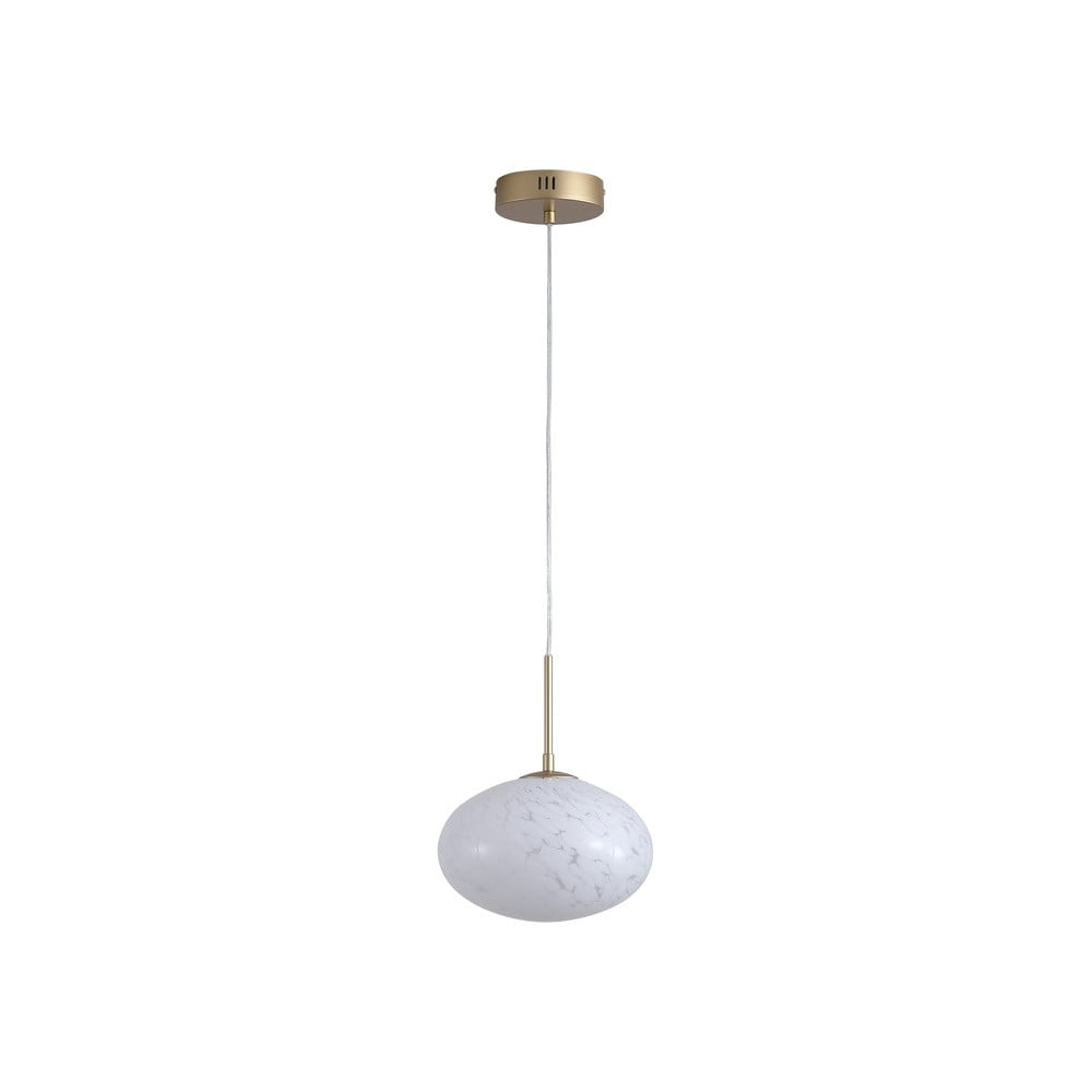 Searchlight Hanglamp Confetti design - Wit/Goud/Messing - 1-lichts