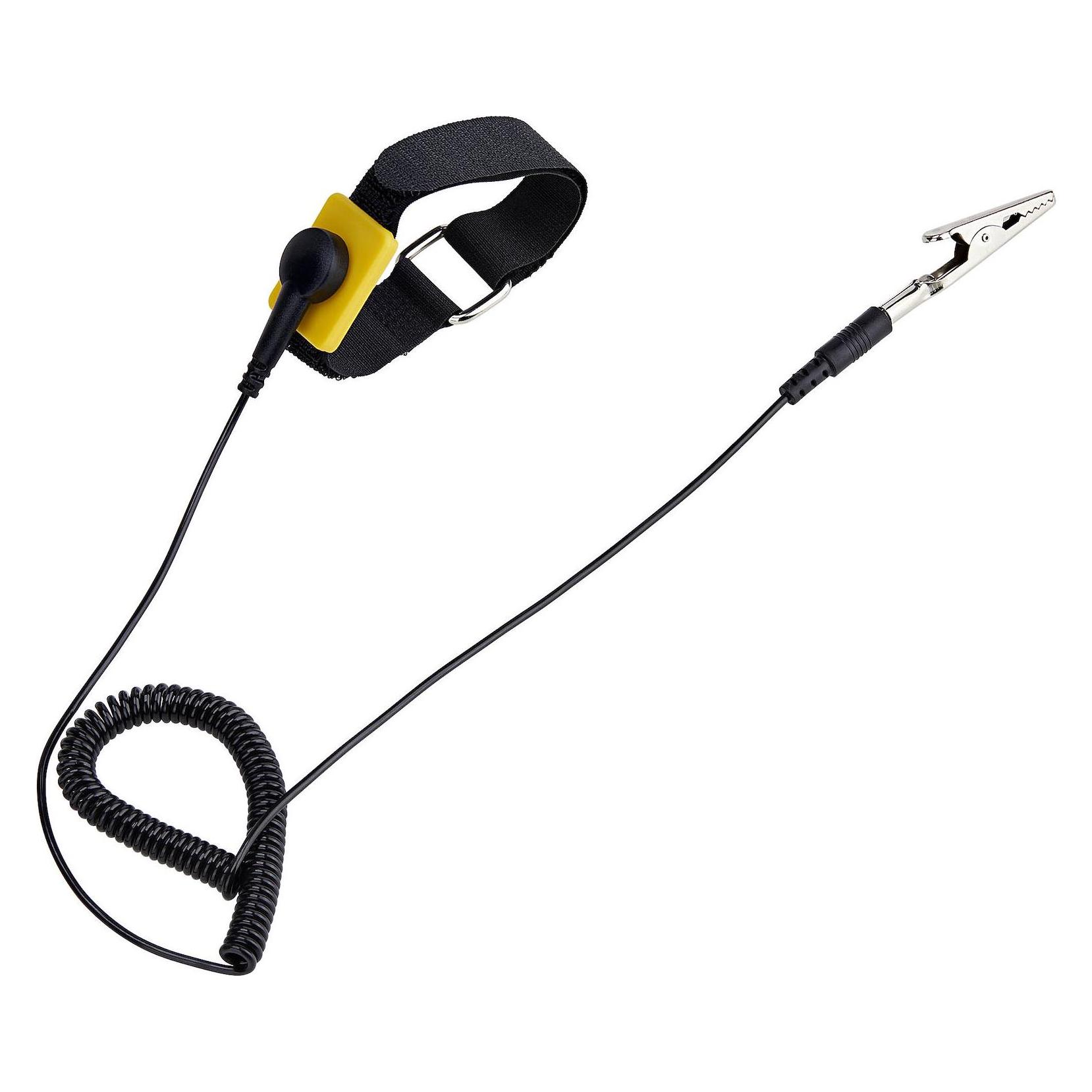 StarTech .com ESD-WRIST-STRAP, 150 cm, Schwarz (ESD-WRIST-STRAP)