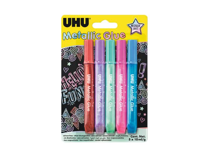 UHU Metallic Kleber 5 × 10 g