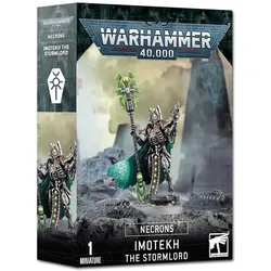 Games Workshop Warhammer 40k - Necron Imotekh : Le Seigneur des Tempetes (Kunststoff)