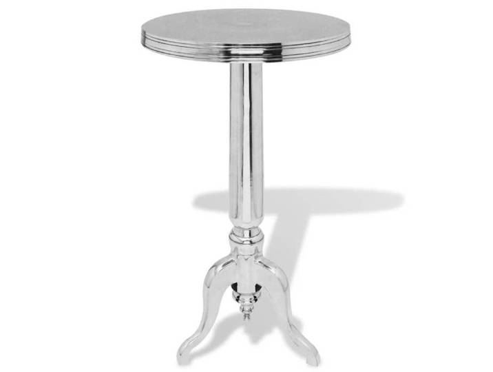 MEUBLE DE SEJOUR Table auxiliaire ronde Aluminium Argenté(23)