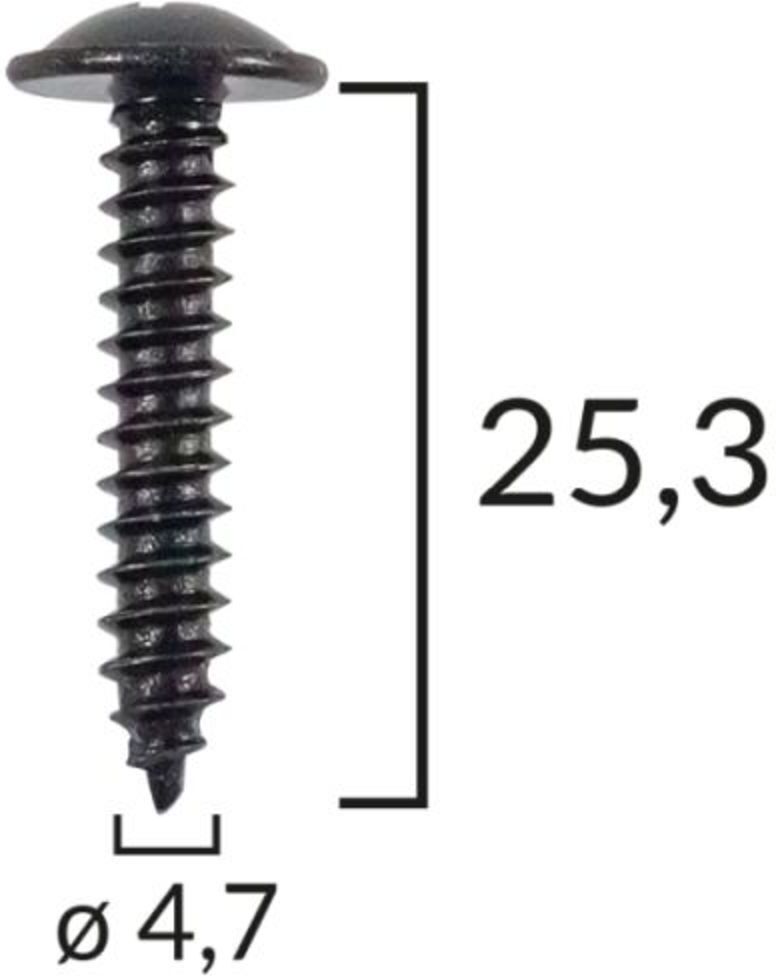 Schraube ROMIX ROM 45193, 10 Stück