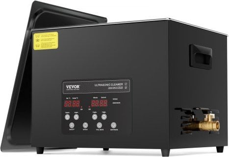 Vevor Ultrasone reiniger van roestvrij staal, 32,5 x 35,5 x 29,0 cm
