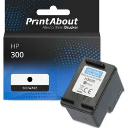Druckerpatrone kompatibel mit HP 300 (CC640EE) - Schwarz
