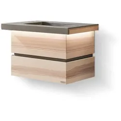 Thielemeyer Waschtischkombination Fresh Holz Braun Esche