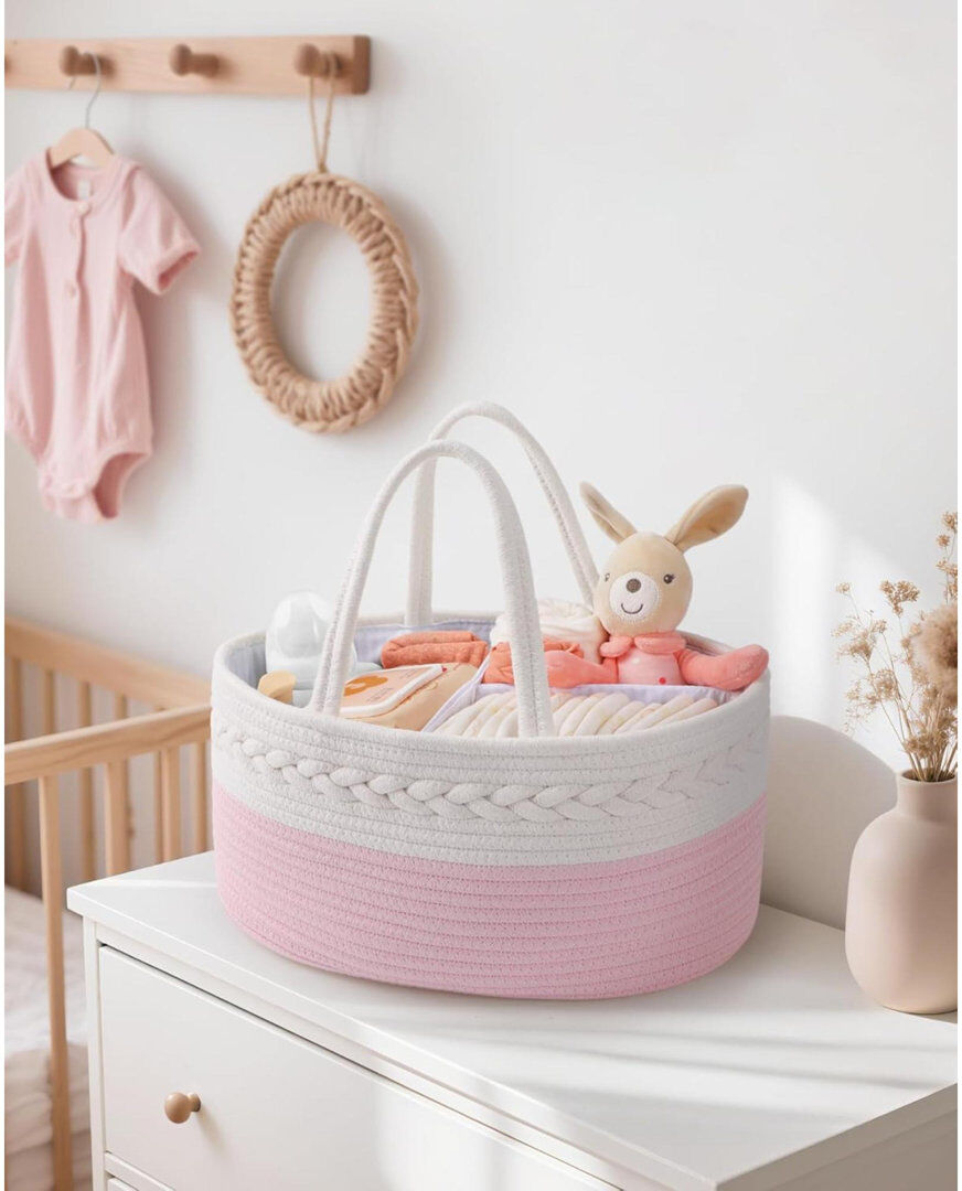 Rebrilliant Storage Bag Pink 18cm H x 36.1cm W x 22.1cm D