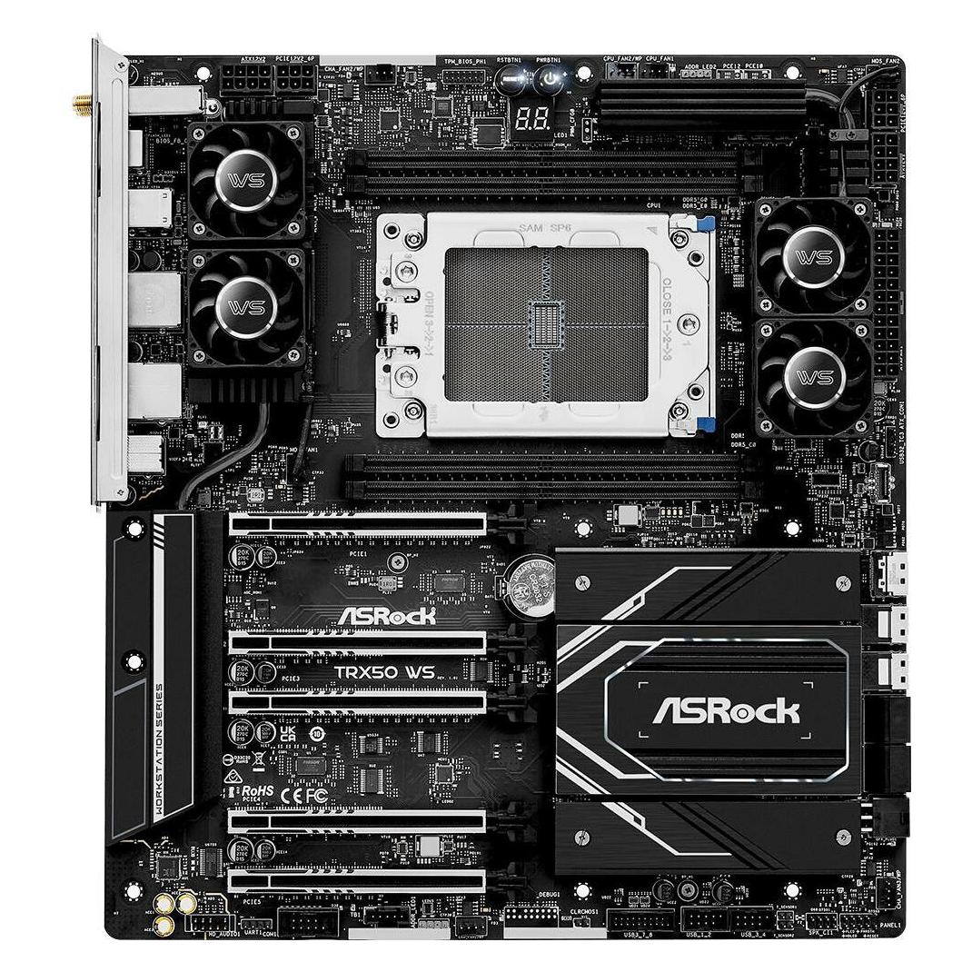 AsRock TRX50 WS (sTR5, AMD TRX50, E-ATX) (90-MXBN40-A0UAYZ)