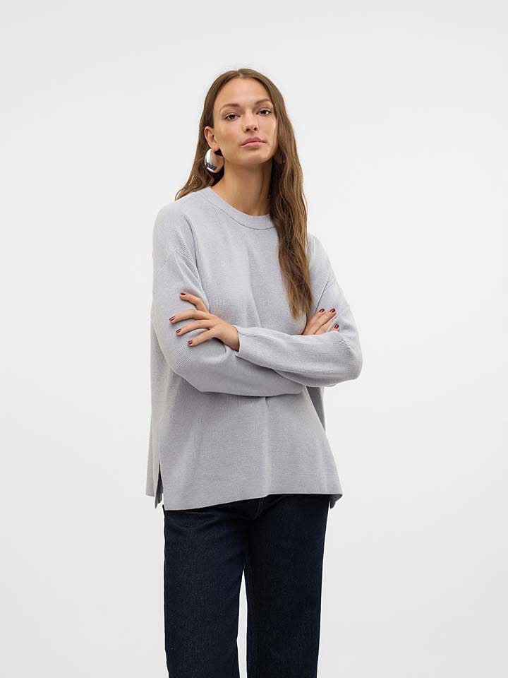 Vero Moda Pullover in Grau - L