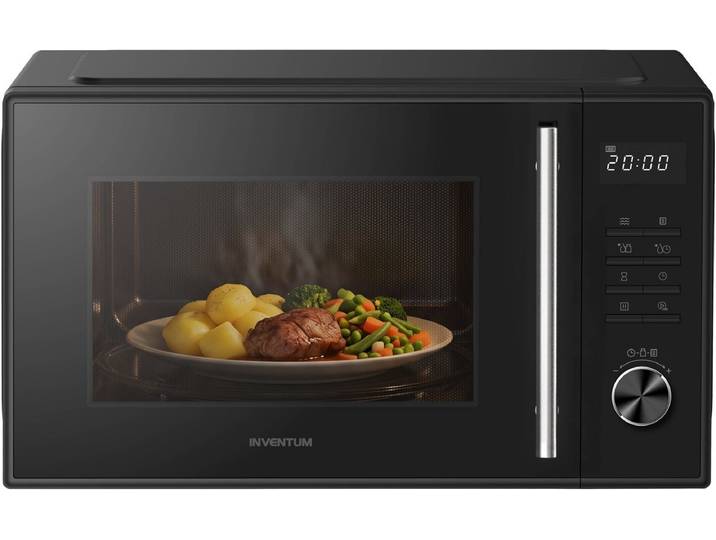 Inventum MN257SB Solo magnetron - 25L - 900W - 8 kookprogramma's - Display - Ontdooifunctie - Zwart