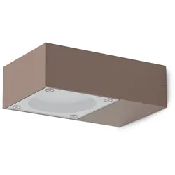 Ideal Lux Outdoor Wandleuchte SIRIO, 1xGX53, IP65, kaffee IDEA-318196
