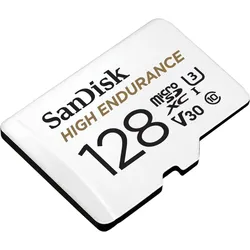 SanDisk High Endurance microSDXC Speicherkarte 128GB + SD Adapter