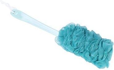 Inspired Deals Soft Exfoliating Bath Brush With Long Handle For Deep Cleansing & Smooth Skin blue