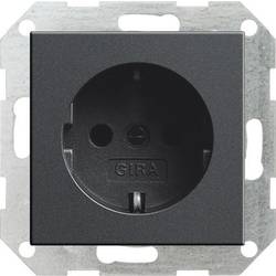 GIRA Schalterprogramm Einsatz Schutzkontakt-Steckdose System 55, Standard 55, E2, Event, Event Klar, Event Opak, Esprit, ClassiX Anthrazit 018828 1 St.