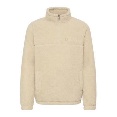 Strickfleece-Pullover BLEND "Strickfleece-Pullover BHTotten", Herren, Gr. 3XL, beige (oatmeal), Obermaterial: 100% Polyester PES., Jacken
