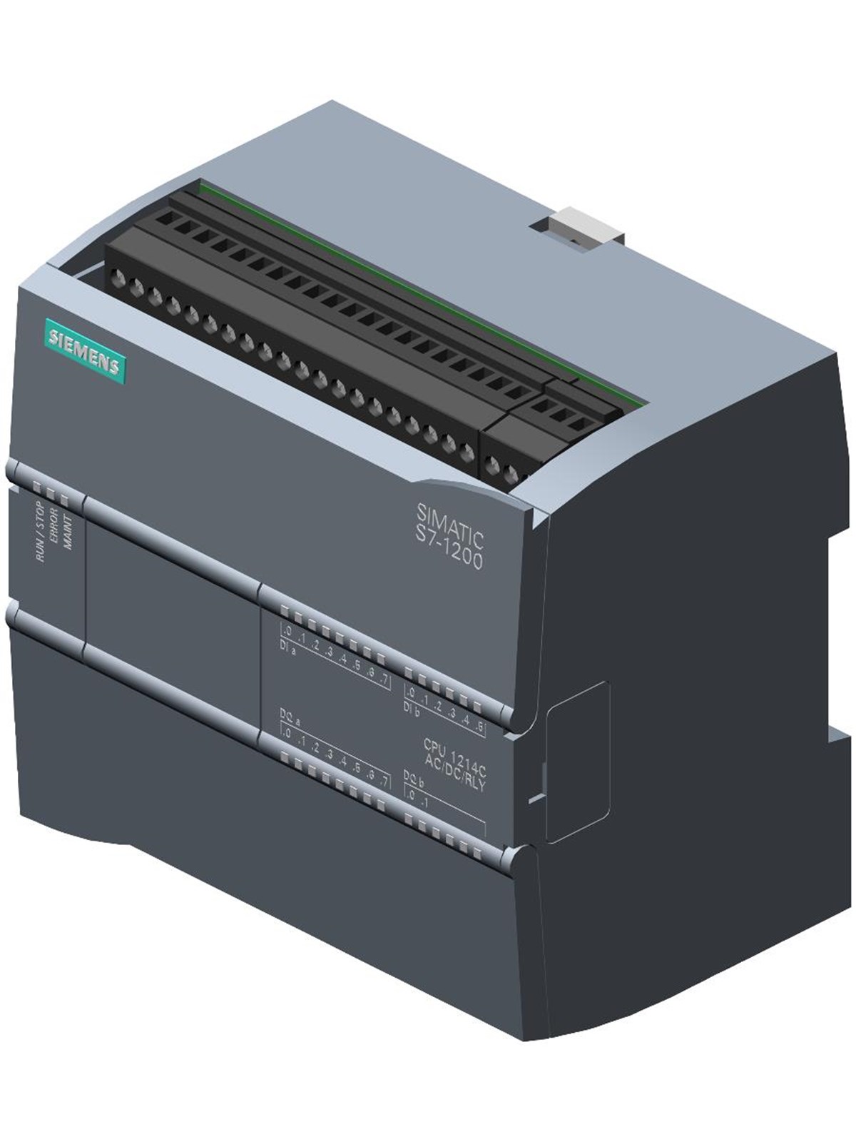 Siemens Cpu 1214c dc/dc/relay 14di/10do/2ai 6es7214-1hg40-0xb0