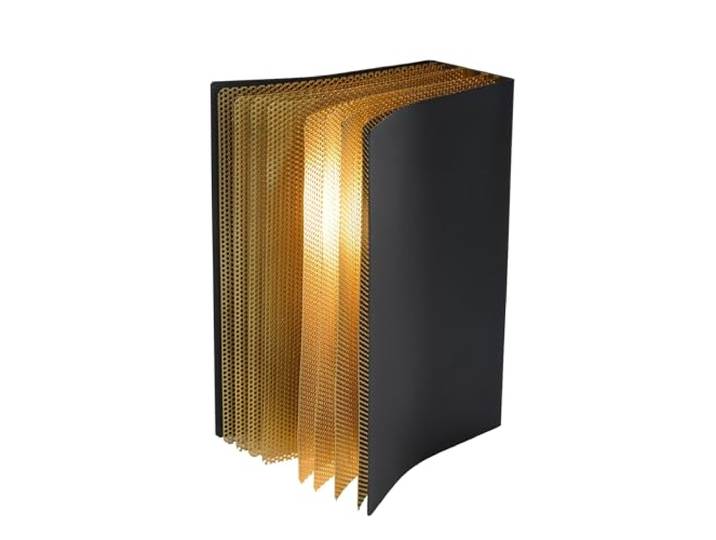 LUCIDE EXTRAVAGANZA LIVRET - Tischlampe - 1xE14 - Schwarz