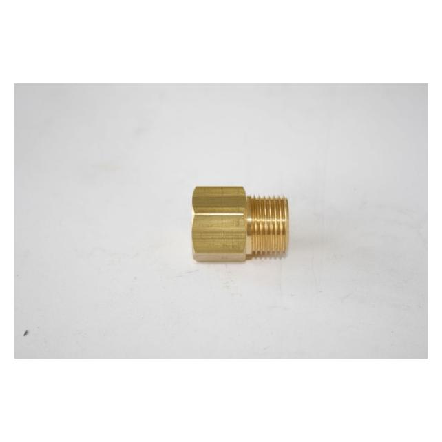Elmag - Adapter Reduziernippel IG 1/4 x AG 3/8" m. Spezial Konus für Azetylen/Sauerstoff (54139)