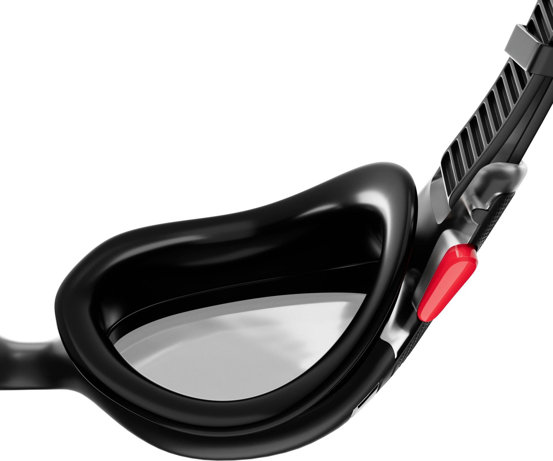 Schwimmbrille SPEEDO "Biofuse 2.0", schwarz (schwarz, smoke), Sportbrillen, Schwimmbrille, für Erwachsene, mit Markenlogo, formstabiles Material schwarz, smoke Einheitsgröße