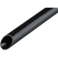 Fränkische Rohrwerke, Leitungsführung, Stahlpanzer-Rohr Gewinde- schwarz lackiert M32 (300 cm)