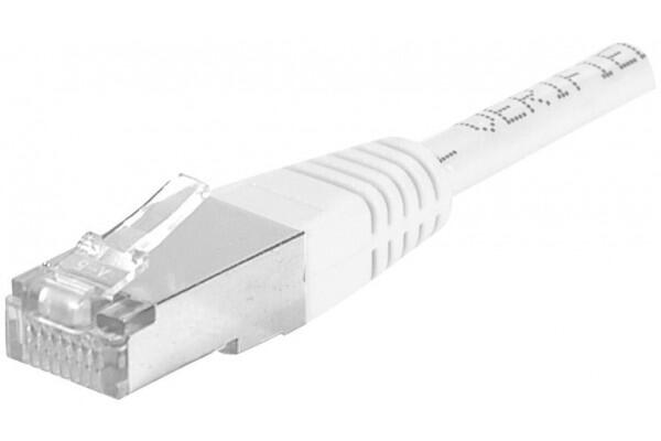 Dexlan Patchkabel Cat. 6A, F/UTP, weiß, 0,5 m 859577
