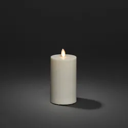 Konstsmide Weihnachtsbeleuchtung  LED Kerze fernbedienbar 18cm