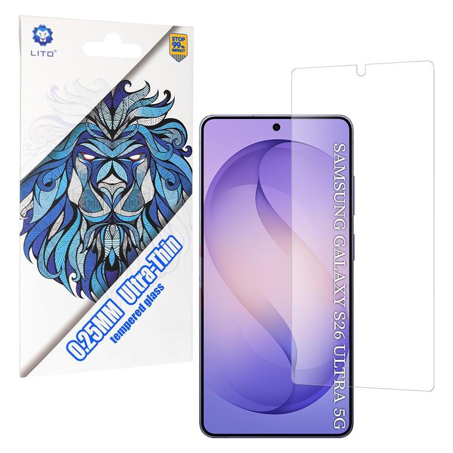 Lito - 2.5D Classic Glass Ultra Thin - Samsung Galaxy S26 Ultra - Clear (Samsung Galaxy S26 Ultra) (66154356)