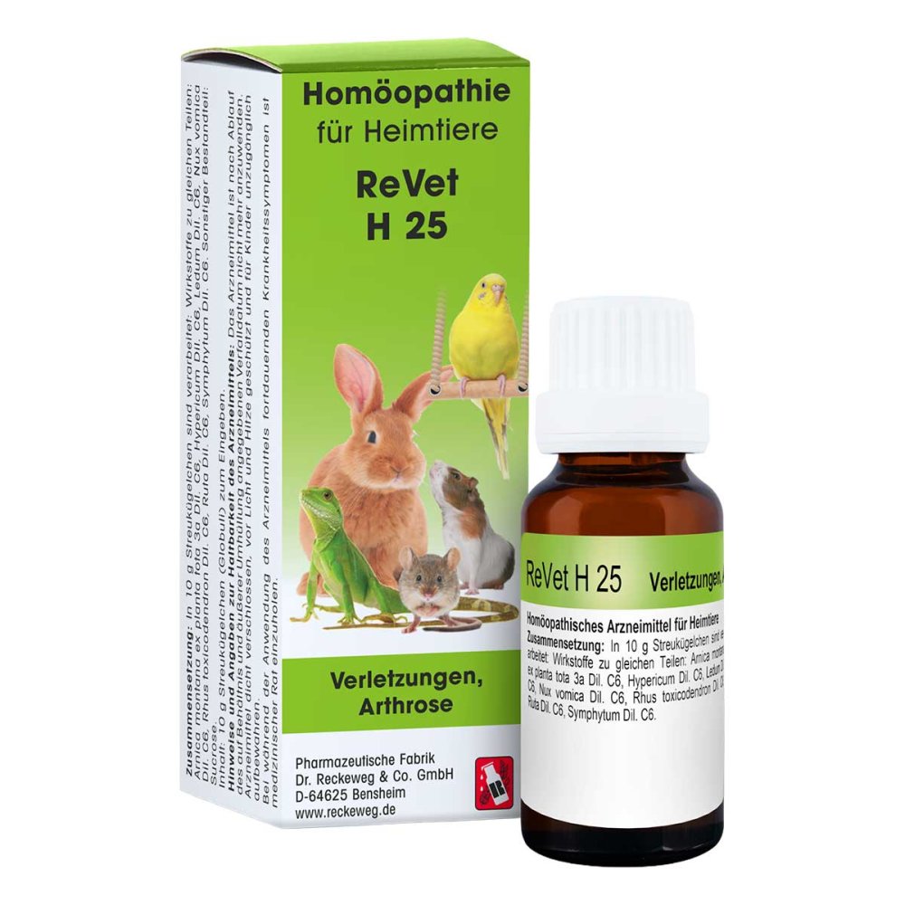 Dr.RECKEWEG & Co. GmbH Revet H 25 veterinär Globuli 03703104