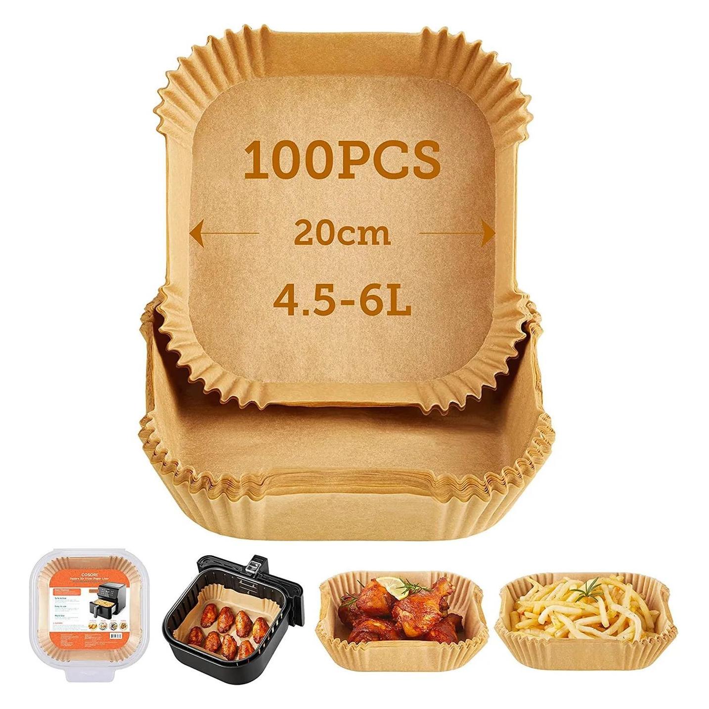 Cosori Papiereinleger für Heissluftfritteusen CLR-R601 (KOSA0005EUN)