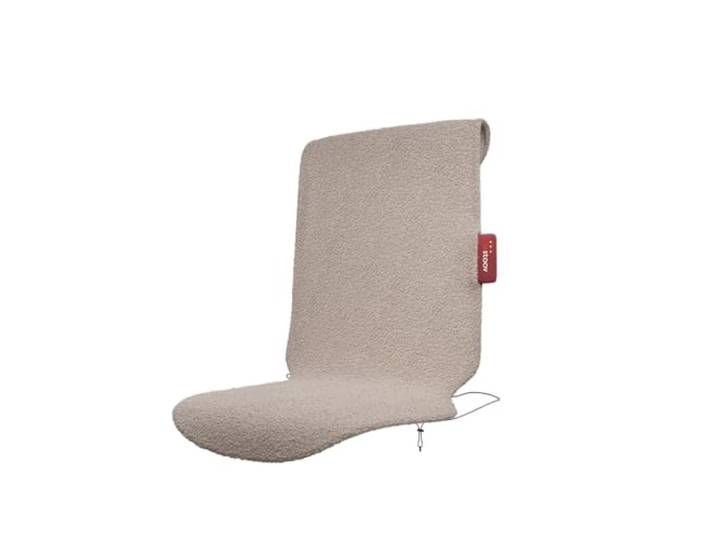 Stoov Wärmedecke - Kabellos & wiederaufladbar - 5 Std. Wärme - Big Hug Infrarot-Wärmetechnolgie - Wärmekissen - Drei Wärmelevel - Mit automatischer Abschaltung - 45 x 115 cm - Soft Beige -