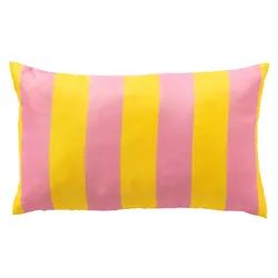 Textino Kissenhülle 'Appollo' 30 x 50 cm Quince - Gelb, Rosa