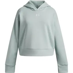 Under Armour RIVAL Hoodie Kinder | Gr. L | grün - grün
