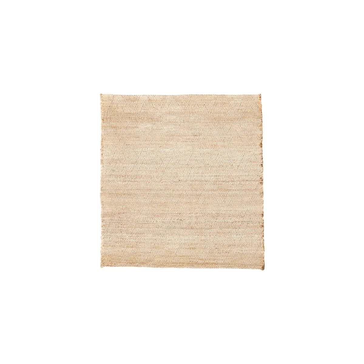 House Doctor Mara vloerkleed beige 180 x 180 cm