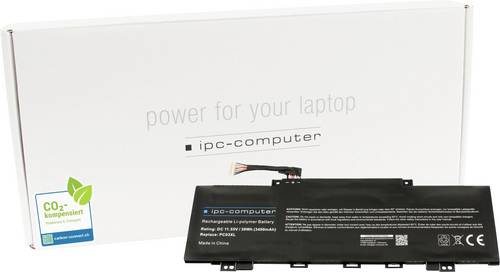Ipc-computer Notebook-Akku Akku PC03 REPLACE 11.55V 3400 mAh