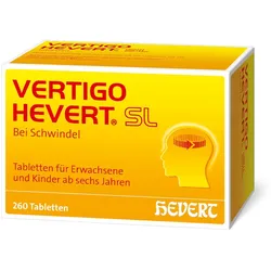 Vertigo Hevert Sl Tabletten 260 St