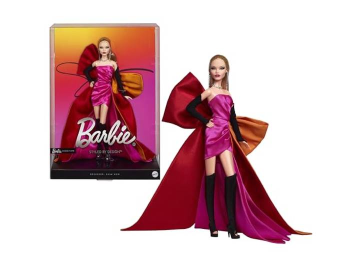 Mattel 2024 Barbie Signature: Barbie Styled by Design Doll 1 - Designed by Suim NOH, HRM31